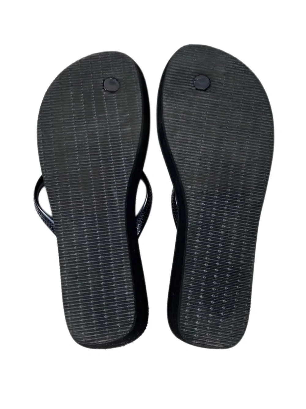 Havaianas Mens Black Flip Flops Size 7/8 (39-40)